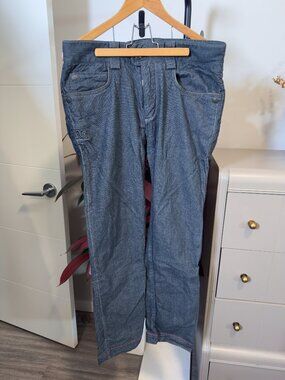 Classic Navy Straight Leg Jeans